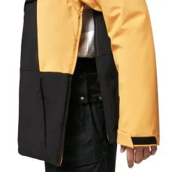 Oakley TNP Insulated Anorak Skiwindbreaker Blackout/Pure Gold Herren -Snowboards Verkäufe oakley tnp insulated foa400930 9ei 03 gross