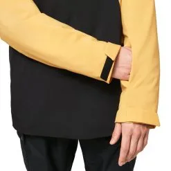 Oakley TNP Insulated Anorak Skiwindbreaker Blackout/Pure Gold Herren -Snowboards Verkäufe oakley tnp insulated foa400930 9ei 04 gross