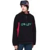 Oakley TNP Sherpa Fleece Fleecepullover Black/Rubine Damen -Snowboards Verkäufe oakley tnp womens sherpa fleece foa500006 9br gross