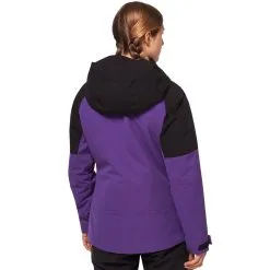Oakley Camellia Insulated Skijacke Blackout/Deep Violet Damen -Snowboards Verkäufe oaykley camellia insulated foa500011 9eg 02 gross