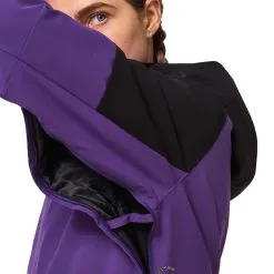 Oakley Camellia Insulated Skijacke Blackout/Deep Violet Damen -Snowboards Verkäufe oaykley camellia insulated foa500011 9eg 03 gross