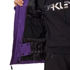 Oakley Camellia Insulated Skijacke Blackout/Deep Violet Damen -Snowboards Verkäufe oaykley camellia insulated foa500011 9eg 04 gross