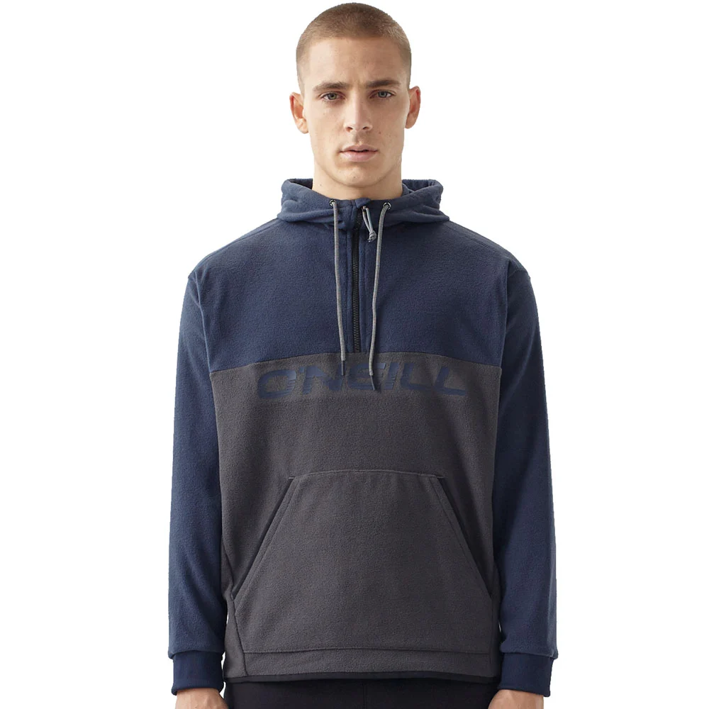 O'Neill 1/4 Zip Hybrid Fleecepullover Dark Grey Melee Herren 3 O'Neill 1/4 Zip Hybrid Fleecepullover Dark Grey Melee Herren