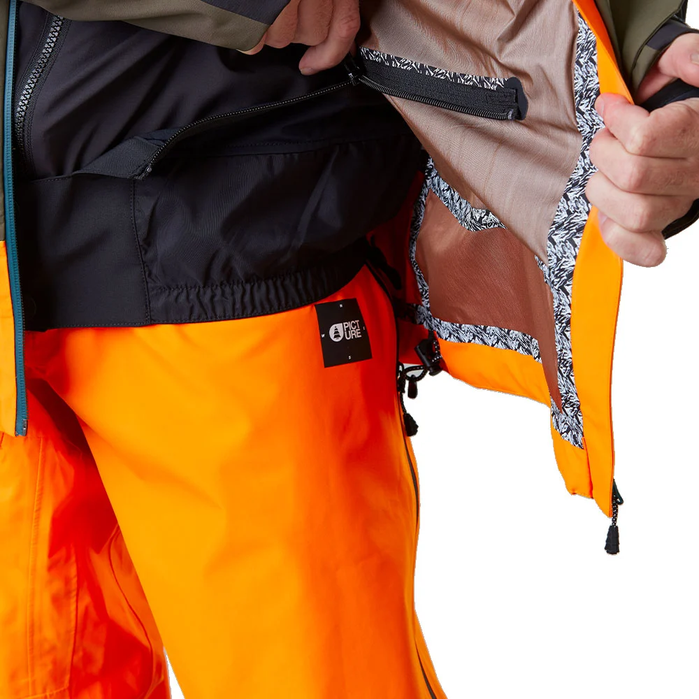 Picture Broader 3L Funktionsjacke Dark Army Green Herren 9 Picture Broader 3L Funktionsjacke Dark Army Green Herren – Bild 7