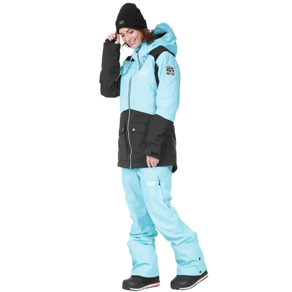 Picture Minera Schneejacke Turquoise Damen 5 Picture Minera Schneejacke Turquoise Damen – Bild 3