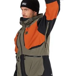 Picture Naikoon Skijacke Dark Army Green Herren -Snowboards Verkäufe picture naikoon jacket mvt391 darkarmygreen 03 gross