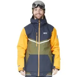 Picture Panel Funtkionsjacke Army Green Dark Blue Herren