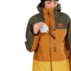 Picture Sylva 3L Schneejacke Dark Golden Damen -Snowboards Verkäufe picture sylva jacket wvt261 dark golden 03 gross