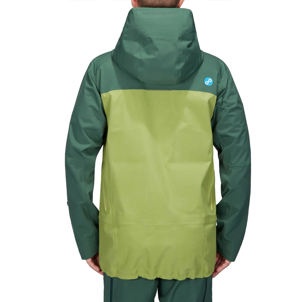 Pyua Source-R Snowbardjacke Pine/Pistachio Green Herren 4 Pyua Source-R Snowbardjacke Pine/Pistachio Green Herren – Bild 2