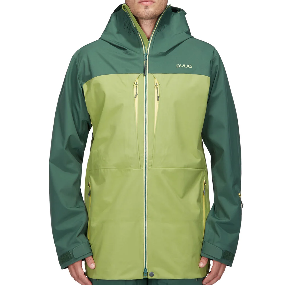 Pyua Source-R Snowbardjacke Pine/Pistachio Green Herren 3 Pyua Source-R Snowbardjacke Pine/Pistachio Green Herren
