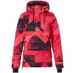 Rehall Frida-R Skijacke Graphic Mountains Red/Pink Damen -Snowboards Verkäufe rehall frida 60075 5003 03 grossuZgkmO0bMrDg9