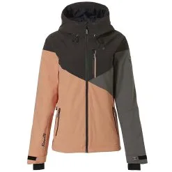 Rehall June-R Schneejacke Shell Coral Damen