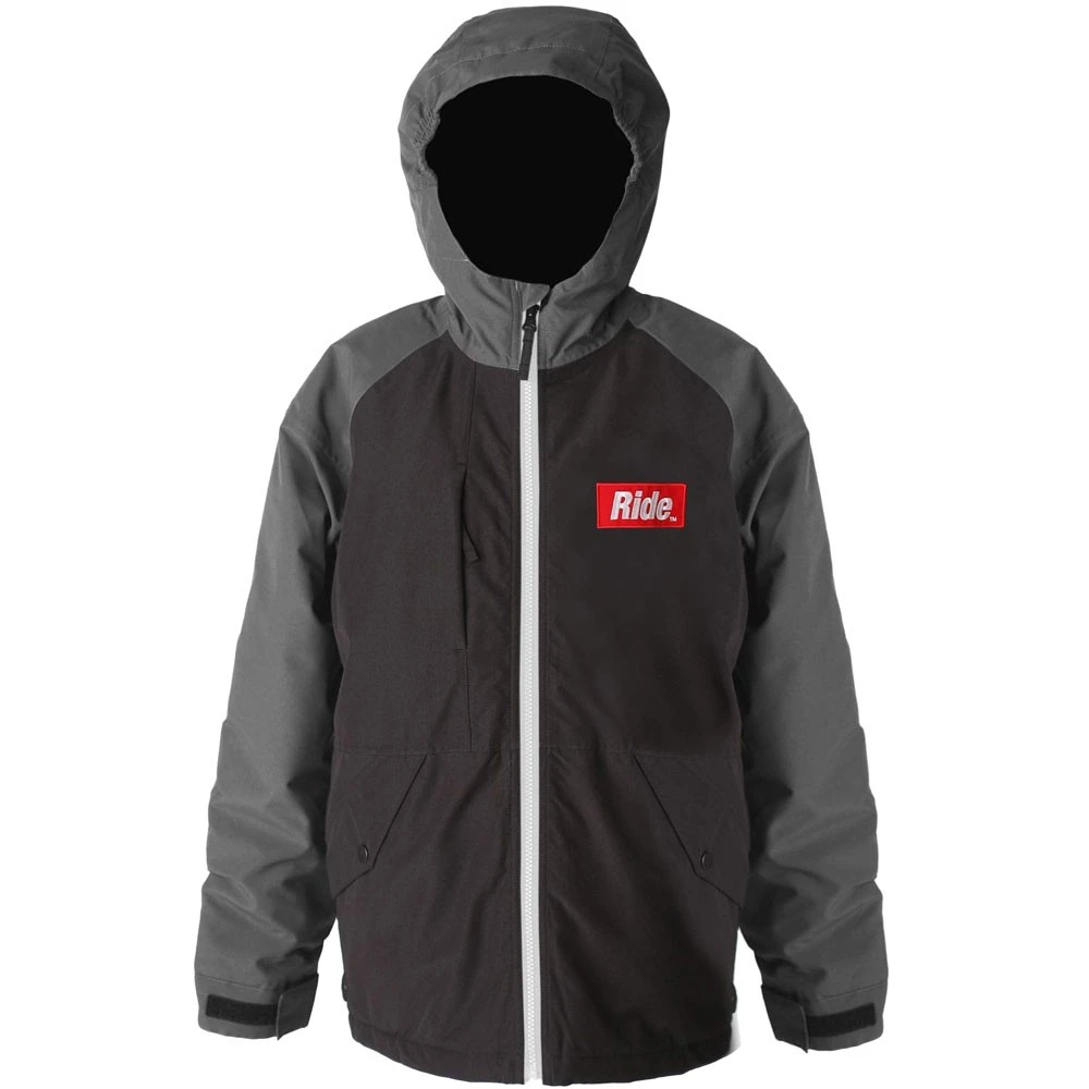 Ride Newcastle Funktionsjacke Black/Charcoal Melange Kinder 3 Ride Newcastle Funktionsjacke Black/Charcoal Melange Kinder