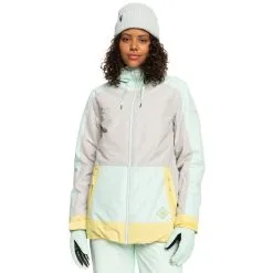 Roxy Ravine Skijacke Grey/Türkis Damen