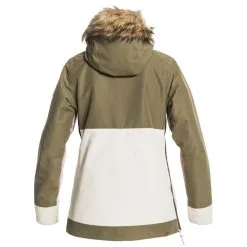 Roxy Shelter Skijacke Burnt Olive Damen -Snowboards Verkäufe roxy shelter jacket erjtj03327 gpz0 04 gross