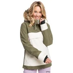 Roxy Shelter Skijacke Burnt Olive Damen