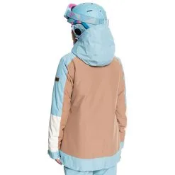 Roxy Ravine Schneejacke Stone Blue Damen -Snowboards Verkäufe roxy shelter jacket erjtj03336 bhy0 02 gross