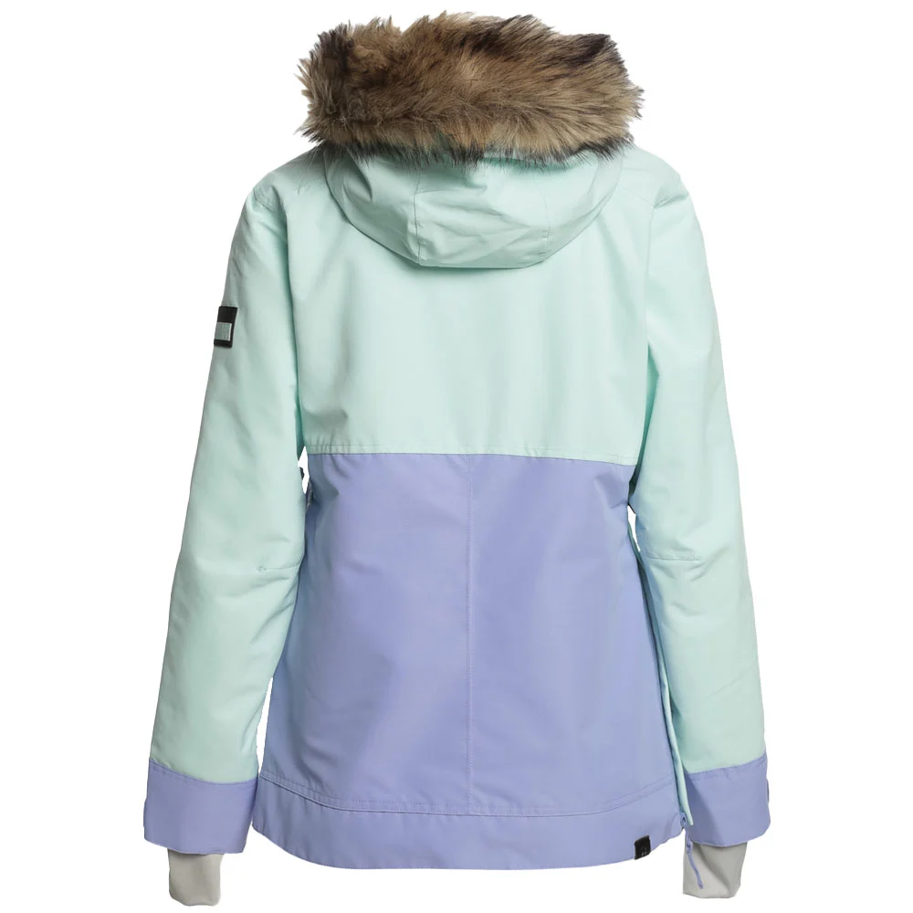 Roxy Shelter Skianorak Fair Aqua Damen 11 Roxy Shelter Skianorak Fair Aqua Damen – Bild 9
