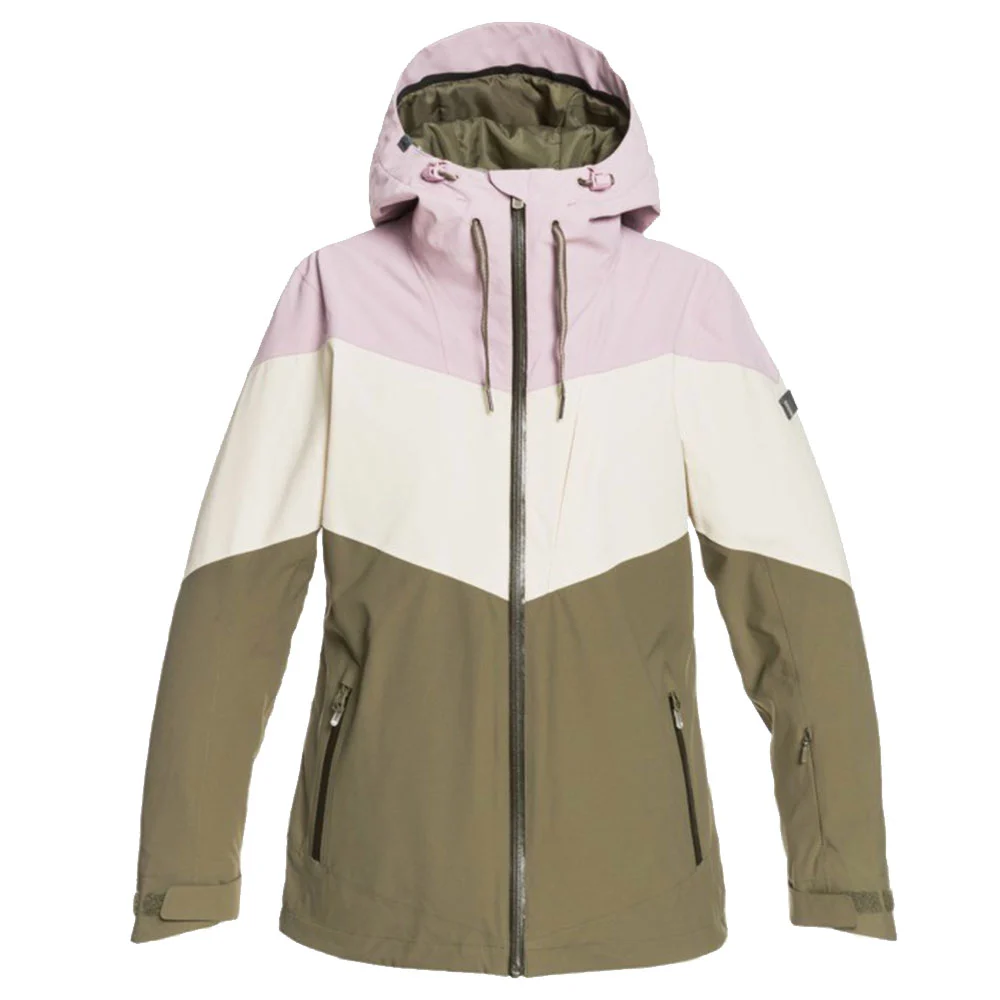 Roxy Winter Haven Skijacke Burnt Olive Damen 6 Roxy Winter Haven Skijacke Burnt Olive Damen – Bild 4