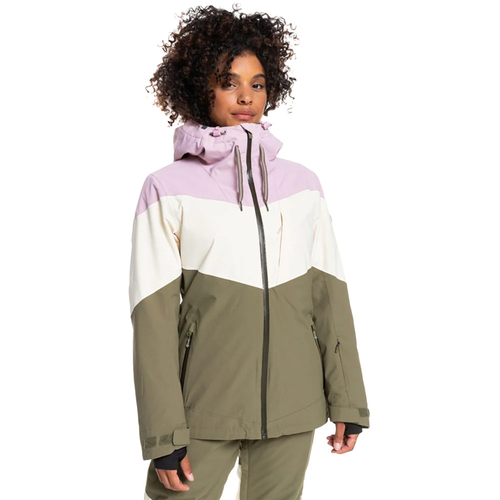 Roxy Winter Haven Skijacke Burnt Olive Damen 3 Roxy Winter Haven Skijacke Burnt Olive Damen