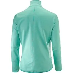 Salomon Discovery Half-Zip Langarmshirt Yucca Heather Damen -Snowboards Verkäufe salomon discovery half zip 403726 yucca heather 02 gross