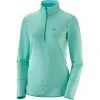 Salomon Discovery Half-Zip Langarmshirt Yucca Heather Damen -Snowboards Verkäufe salomon discovery half zip 403726 yucca heather gross