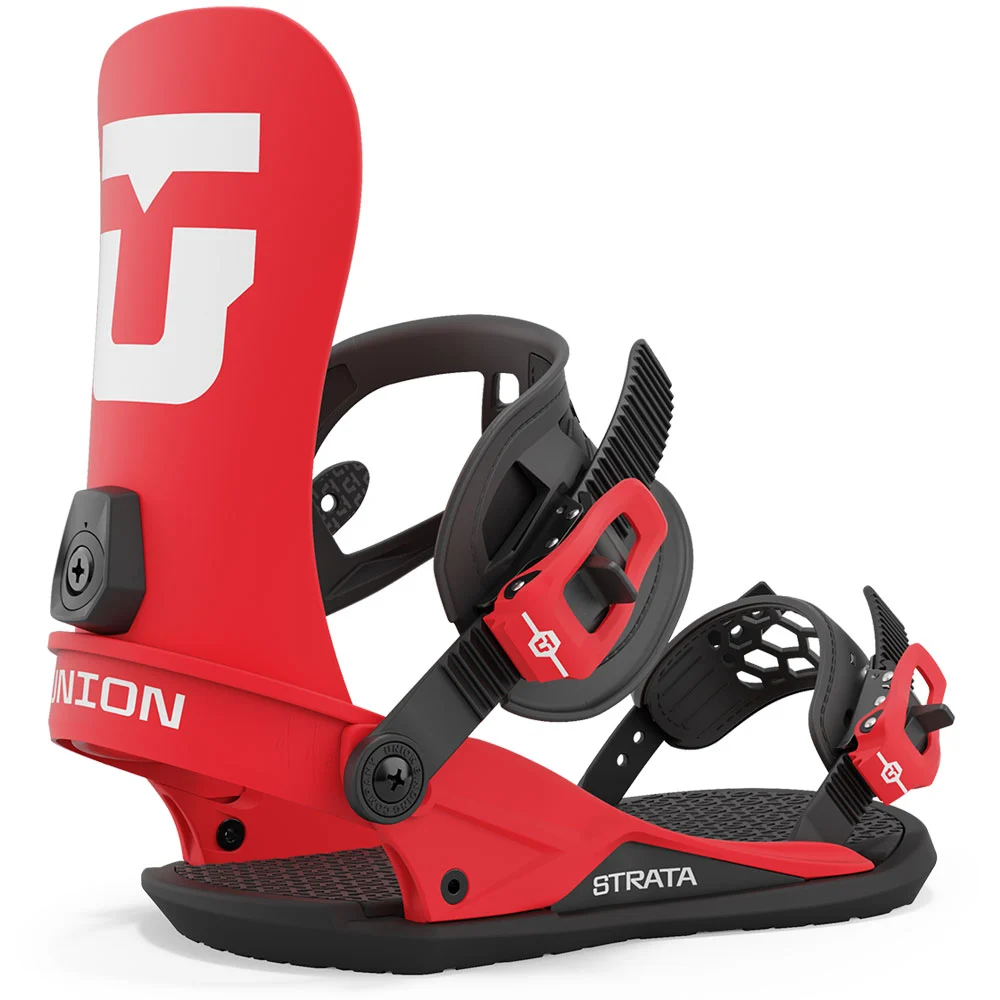 Union Strata Snowboard-Bindung Red Herren 3 Union Strata Snowboard-Bindung Red Herren