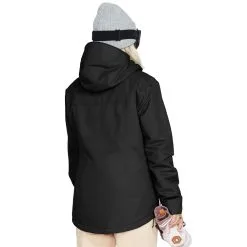 Volcom Bolt Insulated Snowboardjacke Black Damen -Snowboards Verkäufe volcom bolt insulated jacket h0452312 blk 02 gross