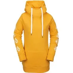 Volcom Costus Pullover Fleece-Midlayer Yellow Damen