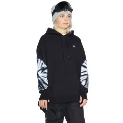 Volcom Costus Hoodie Black Damen -Snowboards Verkäufe volcom costus pullover fleece h4152305 blk 02 grossOZH42mScJfRut