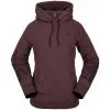 Volcom Costus Kapuzenpullover Black Plum Damen -Snowboards Verkäufe volcom costus pullover fleece h4152305 bpm gross