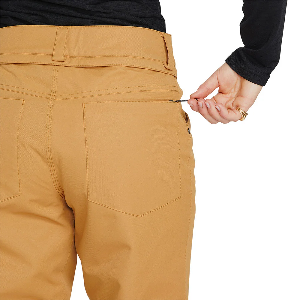 Volcom Hallen Wintersporthose Caramel Damen 6 Volcom Hallen Wintersporthose Caramel Damen – Bild 4