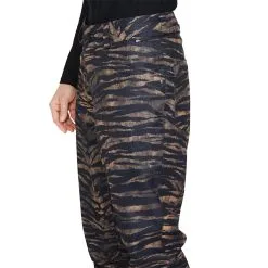 Volcom Hallen Schneehose Tiger Print Damen -Snowboards Verkäufe volcom hallen pant h1352307 tgp 02 gross