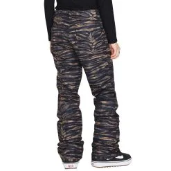 Volcom Hallen Schneehose Tiger Print Damen -Snowboards Verkäufe volcom hallen pant h1352307 tgp 05 gross