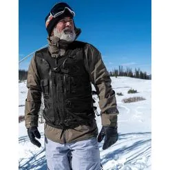 Volcom Iguchi Slack Tourenweste New Black Herren -Snowboards Verkäufe volcom iguchi slack vest g0652208 new black 03 gross