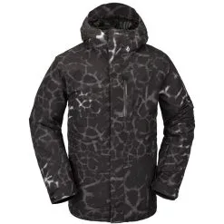 Volcom L Gore-Tex Schneejacke Black Giraffe Herren -Snowboards Verkäufe volcom l gore tex jacket g0652302 bag 04 gross1HCloz70dI9ir