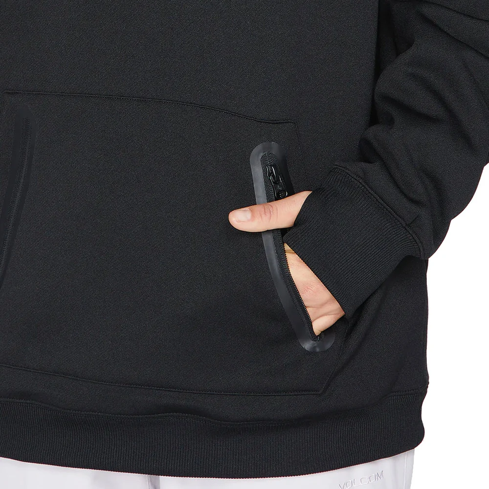 Volcom Spring Shred Kapuzensweatshirt Black Damen 7 Volcom Spring Shred Kapuzensweatshirt Black Damen – Bild 5