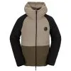 Volcom V-Science Full Zip Fleece Jacke Dark Khaki Herren -Snowboards Verkäufe volcom v science full zip g4852300 dka grossstl0D1SByFgq1