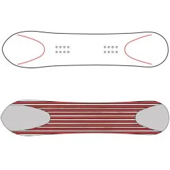 Yes! Yes 420 Powderhull Snowboard Herren -Snowboards Verkäufe yes 420 powderhull 2023 01 gross